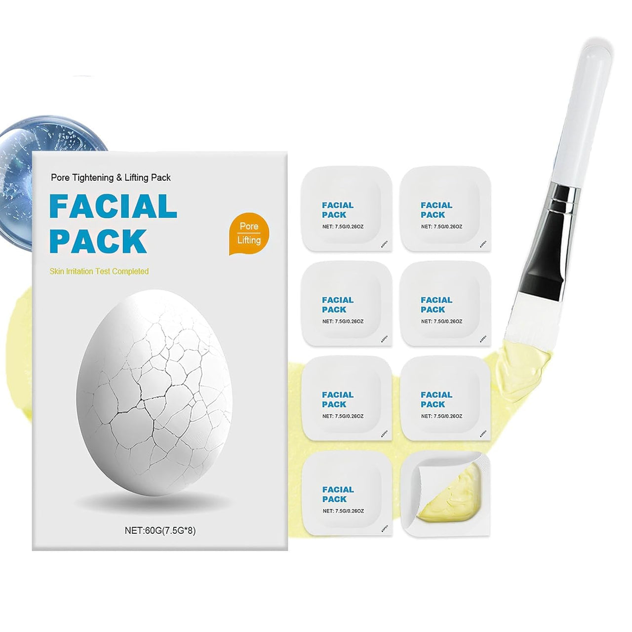 Zombie Facial Mask-New Zombie Mask Skin Care, Hydrating Skincare Face Mask For Smooth Skin Repair,Pore Tightening & Lifting,Firming Skin Wash Off Face Mask (1pcs)