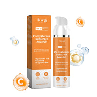 Thumbnail for AMALIA Hyaluronic Sunscreen SPF 50, Aqua Gel with Vitamin E, Broad Spectrum UV Protection, Fragrance-Free