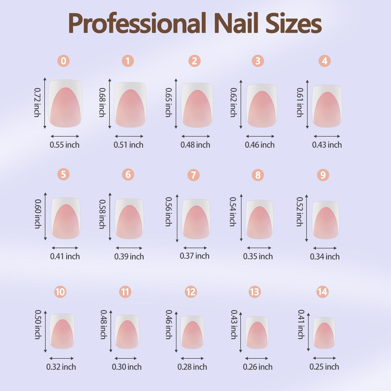 Misssix XBASICTIPS Deep French Gel Nail Tips, 150Pcs Soft Gel French Tip Press on Nails, Short Square Pre-shaped False Nails, No Need to File Fake Nails for Nail Art DIY