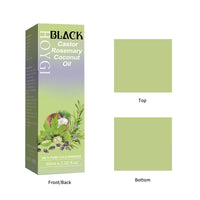 Thumbnail for HOYGI Cold Pressed Black Castor Oil for Hair Growth, 2 Pack - with Biotin, and Caffeine and oils like Coconut , Rosemary, Argan, for Hair, Eyelashes, Eyebrows, and Beard Care