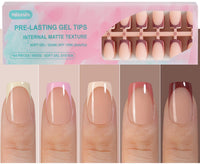 Thumbnail for Misssix French Gel Nail Tips, 160pcs gel nail wraps – french long – CrazyGels