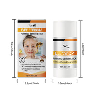 Thumbnail for Firming serum stick packaging with dimensions on a white background