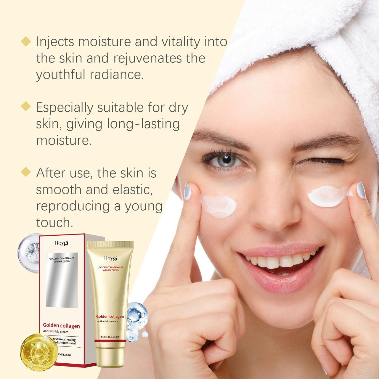 Golden Collagen Face Cream| Hoygi