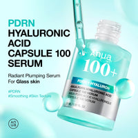 Thumbnail for Anua PDRN Hyaluronic Acid Capsule 100 Serum, Radiant Face Serum, Hyaluronic Acid, Hydration, Moisture Plumping effect, Natural color, Fragrance free, Korean Skincare, 30ml / 1.01 fl. oz
