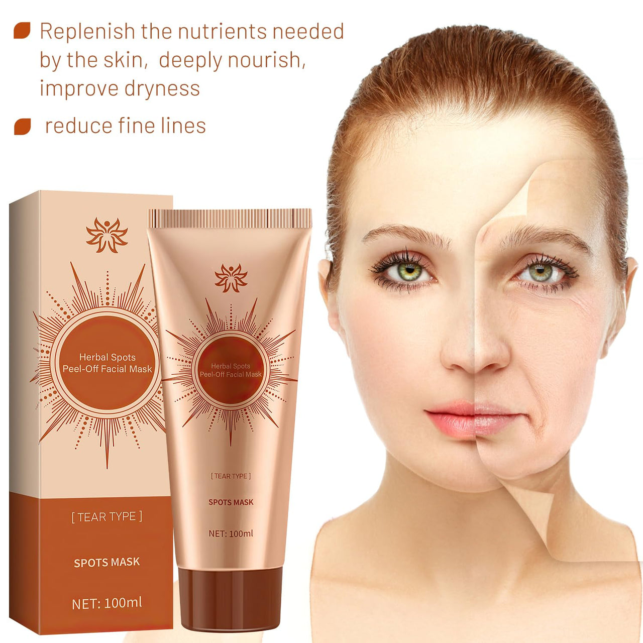 Parowu Herbal Spots Peel-Off Facial Mask