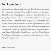 Thumbnail for TOSOWOONG Niacinamide 10% + Tranexamic Acid 4% Serum, Arbutin 2%, Hyaluronic Acid, TXA Facial Serum, Glass Skin, Clarifying, Radiant Complexion with Natural Color, Korean Skin care, 33ml, 1.11 fl.oz.
