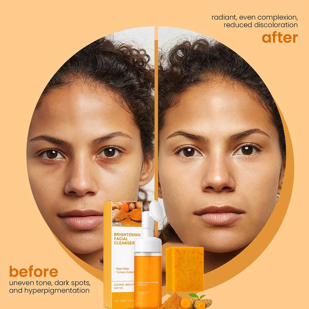 Turmeric Deep Clean and Purifying; Wash and Care | 2-Piece Set