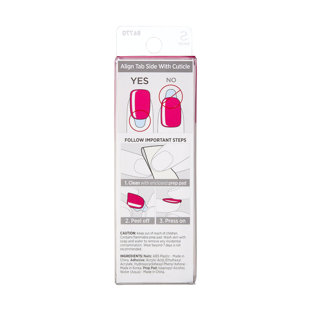 Kiss Impress Color Press On Nails gel nail wraps – long – CrazyGels