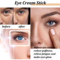 Thumbnail for BAYUELSWU Snail Peptide Advanced Eye Cream for Dark Circles, Under Eye Stick Balm with Snail Mucin for Puffiness and Bags