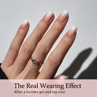 Thumbnail for BTArtboxnails XCOATTIPS Ombre Nails - Extra Short Square Press on Nails, 150Pcs 15 Sizes Nude Square Nails Peach, Soft Gel Nails False Nail, Soak Off Acrylic Fake Nails Extensions