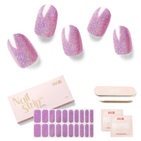 Thumbnail for NAILOG Semi Cured Gel Nail Strips - 20 Pcs Nail Nail Wraps | Buy 2 Get 1 UV Lamp | Extra Long Nail Wraps With Glossy Gel Finishing | Coco