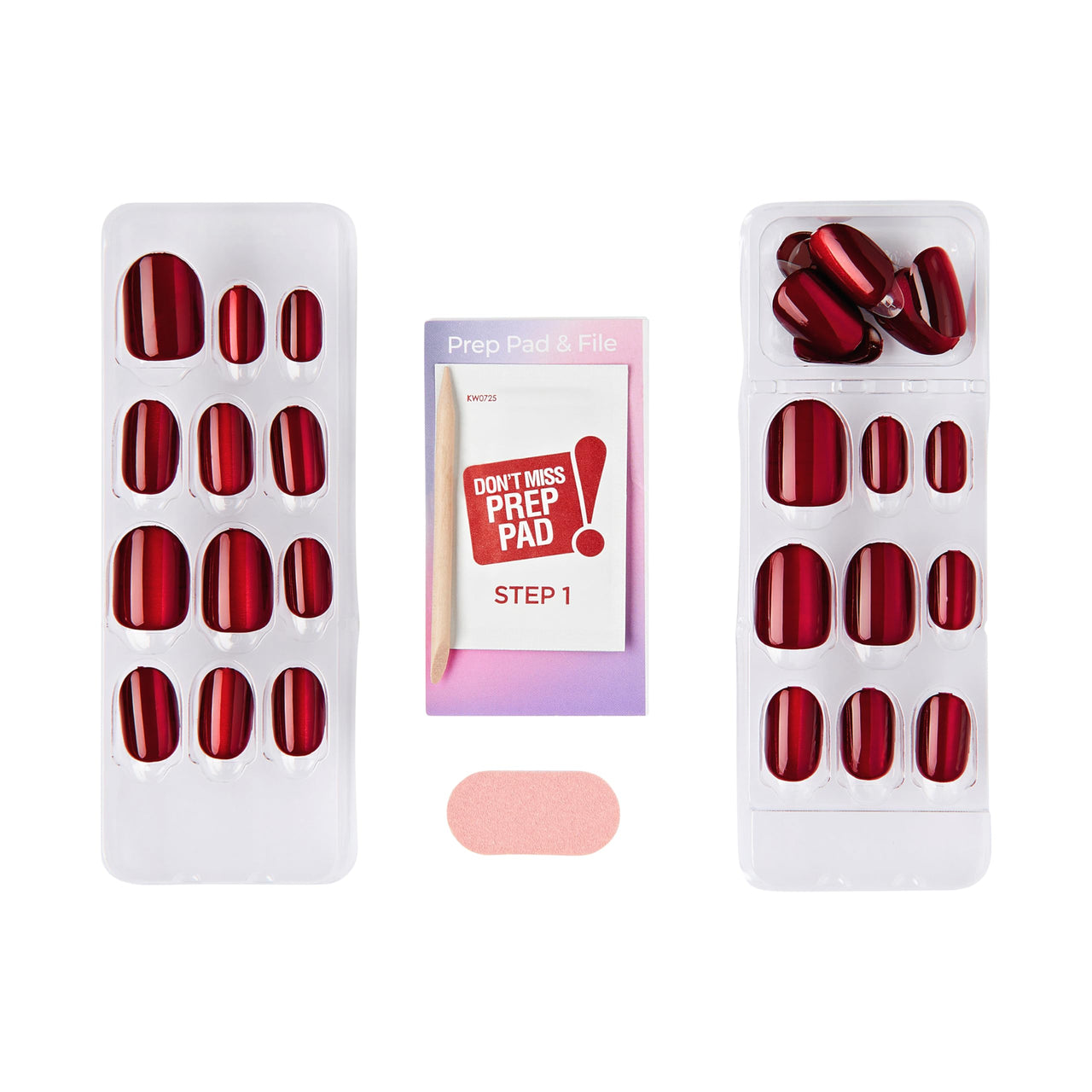 Kiss Impress No Glue Mani Press gel nail wraps – long – CrazyGels