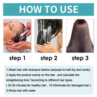 Thumbnail for 2 Pack Silk and Gloss Protein Straightening Cream for Hair