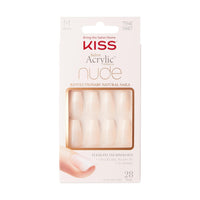 Thumbnail for Kiss Salon Acrylic French Manicure Set, gel nail wraps – french long – CrazyGels