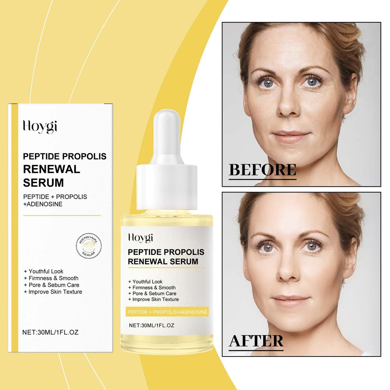 Peptide Propolis Renewal Serum with Adenosine