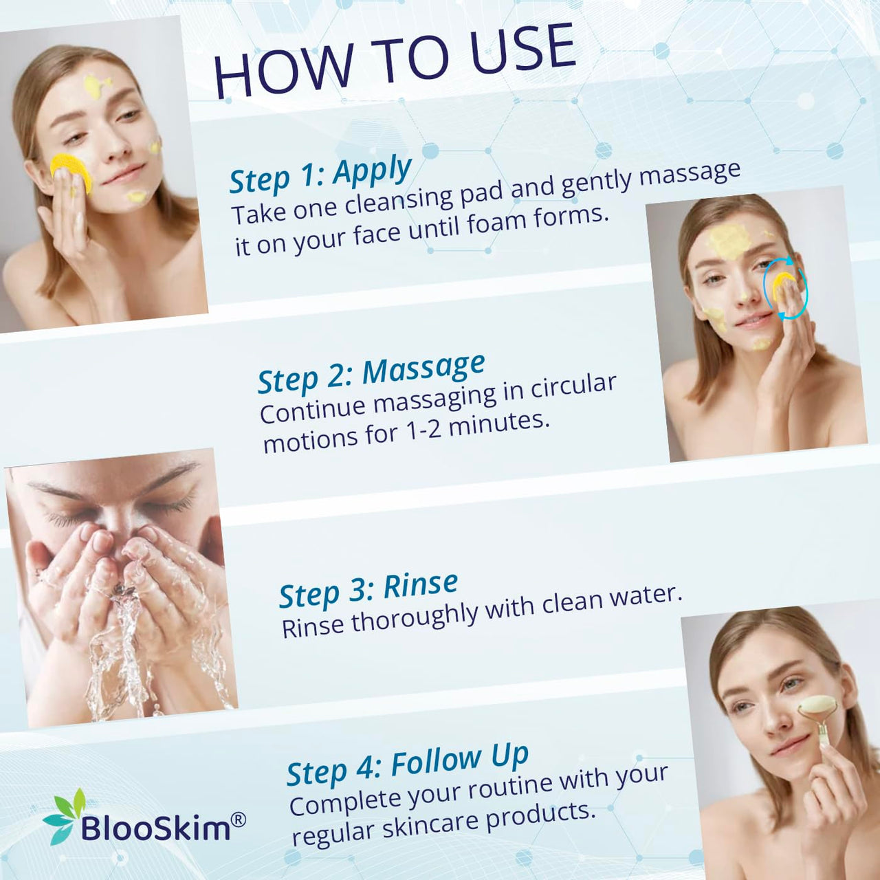 Turmeric Kojic Acid Cleansing Pads