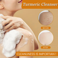 Thumbnail for Turmeric Wash and Care Three Piece Set, Turmeric Trio: Facial Wash, Cleansing Mousse & Soap for Skin Care, Turmeric Cleansing Exfoliating Pads, Turmeric Face Wash for Face & Body