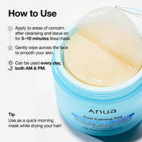 Thumbnail for Anua 8 Hyaluronic Acid Catechin Calming Pad, Pore Care & Cooling Effect with Korean Toner pad, Quick & Easy Hydrating Daily Face Mask, Makeup Prep Routine, Korean Skin Care (185ml,110 Pads)