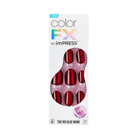 Thumbnail for Kiss Impress No Glue Mani Press gel nail wraps – long – CrazyGels