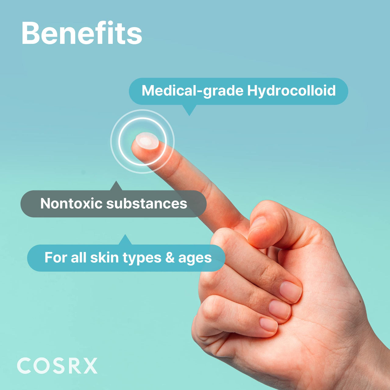 COSRX Acne Pimple Patch Absorbing Hydrocolloid Original