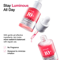 Thumbnail for Anua Glass Skin Prep Duo, 10% Niacinamide+4% Tranexamic Acid Serum & Heartleaf 77 Soothing Toner for Glow Skin, Hyaluronic Acid, Vitamin B12, Calming, Hydrating, pH Balance, Korean Skincare Set