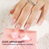 Thumbnail for MelodySusie Semi Cured Gel Nail Strips (Red Painting) and MelodySusie Semi Cured Gel Nail Strips (Christmas Vibe) – Premium Nail Wrap Set