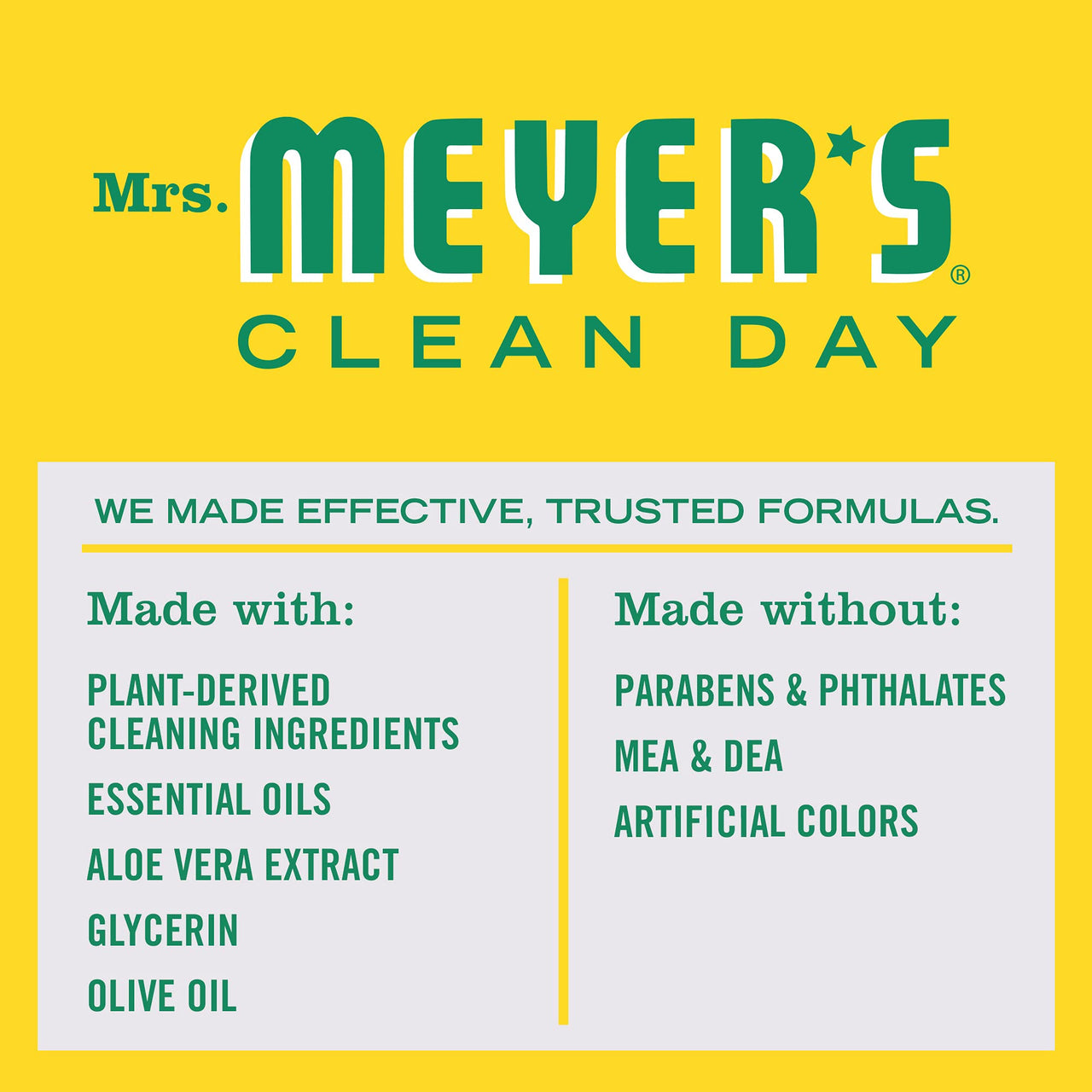 MRS. MEYER'S CLEAN DAY Hand Soap