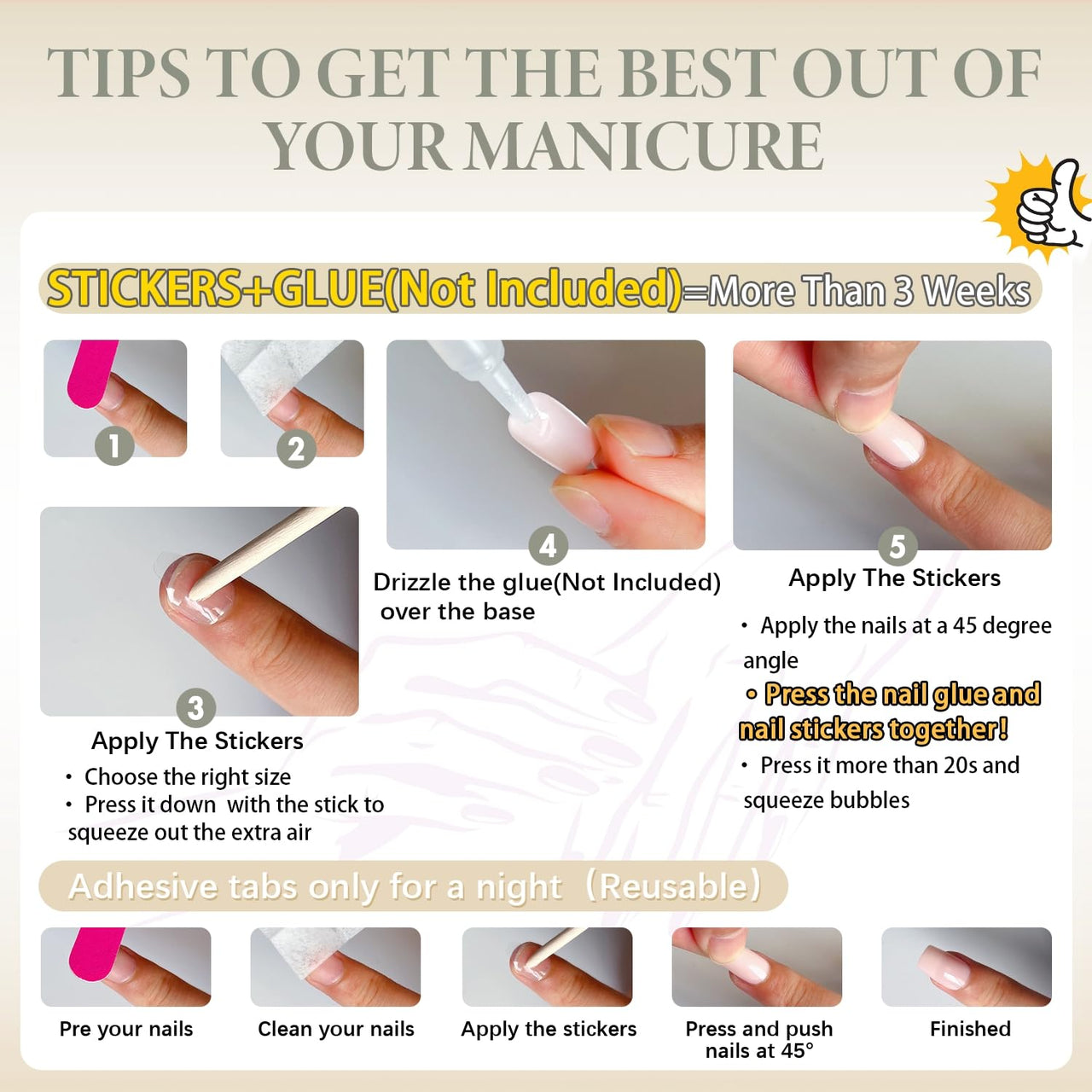 KQueenest Ombre Pink Press on Nails Long Square Shaped Gradient French Fake Nails Press Ons, Natural Gel Square Tips - 24 Pcs Coffin Acrylic False Nails Set for Women Daily Wear