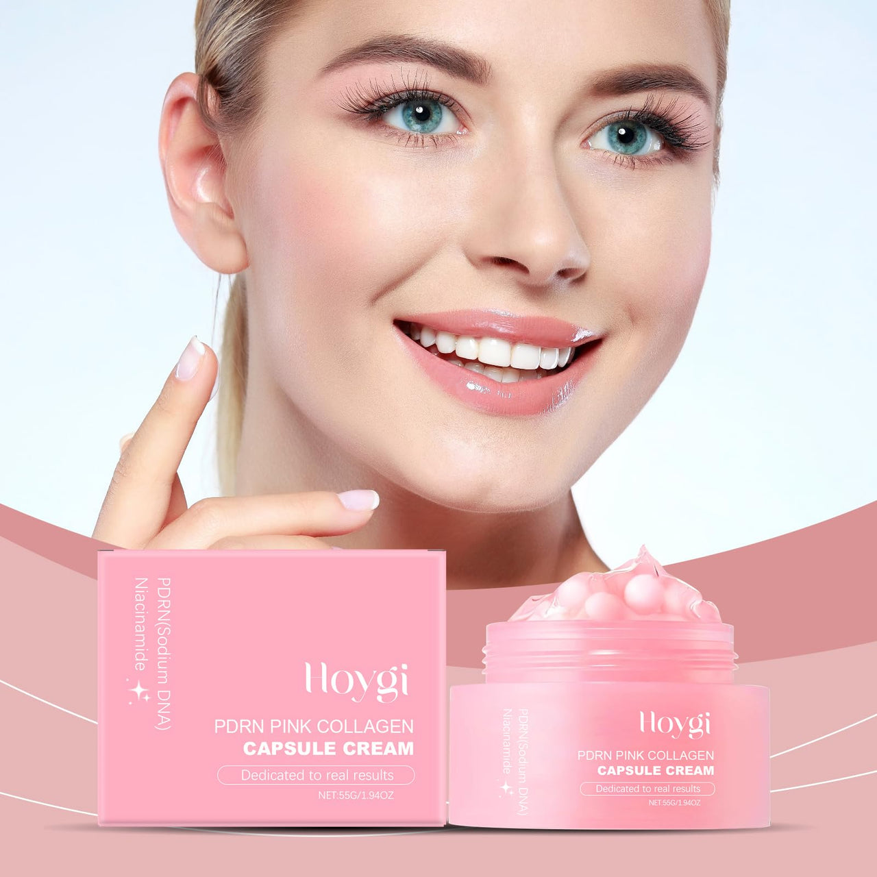 Collagen Capsule Cream with Pearl Extract & Niacinamide
