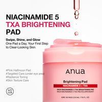 Thumbnail for Anua Niacinamide 5 TXA Toner Pads – Hydrating Facial Pad for Even-Looking Skin Tone & Daily Radiance Care, Glow up Under-Eye with Tranexamic Acid, Korean Skin Care (210ml, 60 Pads)