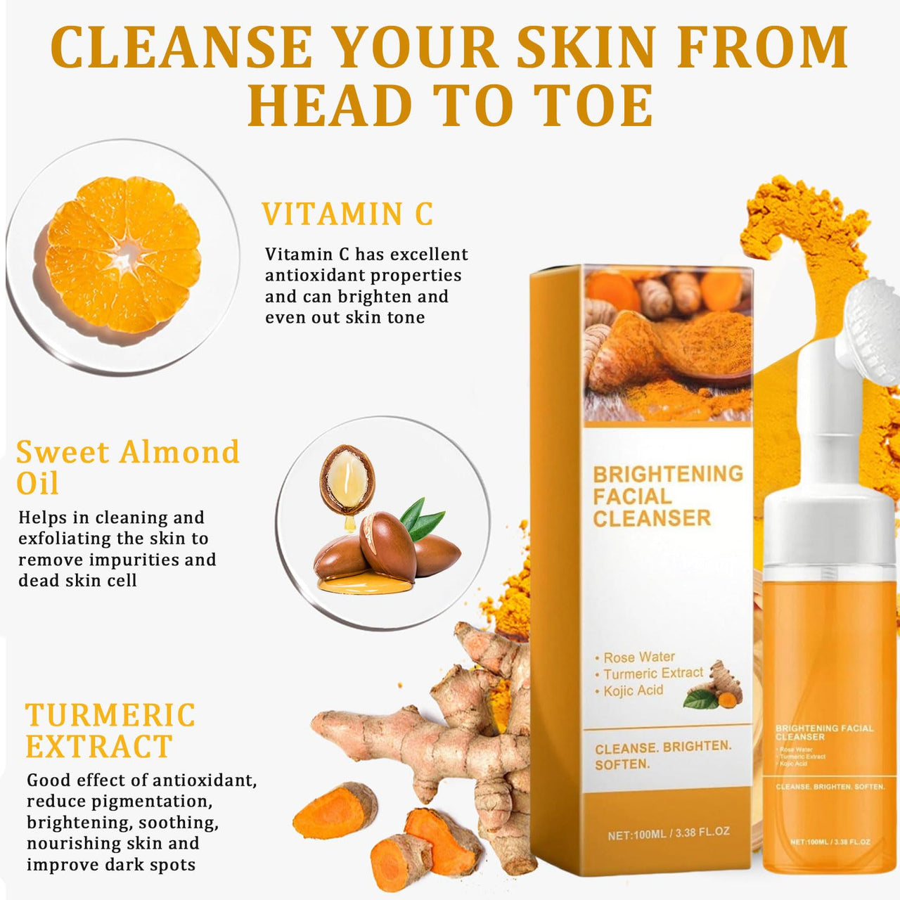 Turmeric Wash and Care Two Piece Set