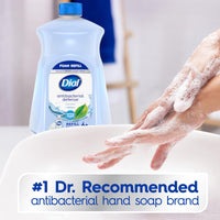 Thumbnail for Dial Antibacterial Foaming Hand Soap Refill, Spring Water, 52 fl oz