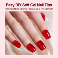 Thumbnail for 150Pcs Cat Eye Press on Nails Short Square, Plauva Soft Gel Fake Nails, Glossy Glitter Cat Eye Nail Tips for Women and Girls Stick On Nails in 15 Sizes
