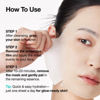 Thumbnail for ANUA PDRN Hyaluronic Acid Capsule 100 Serum Mask, everyday glow korean sheet mask with Salmon PDRN, Hyaluronic acid, Collagen, Self home care facial mask for glass skin, Korean skin care (10EA)