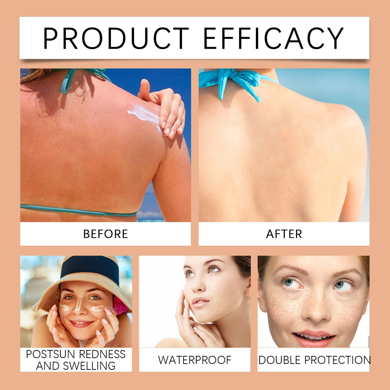 AMALIA Intensive UV Sunblock Cream, SPF 50 Daily Moisturizing Sunscreen, UVA/UVB Protection with Antioxidants, 2.12 oz