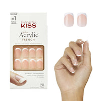 Thumbnail for Kiss Salon Acrylic Press On Nails, gel nail wraps – long – CrazyGels