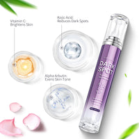Thumbnail for HANYWIL Dark Spot Remover for Face and Body, Dark Spot Corrector Serum, Age Spot Sun Spot Freckles Brown Spot Remover, Melasma Treatment, Skin Care Face Serum with Roller (0.5 Fl Oz)