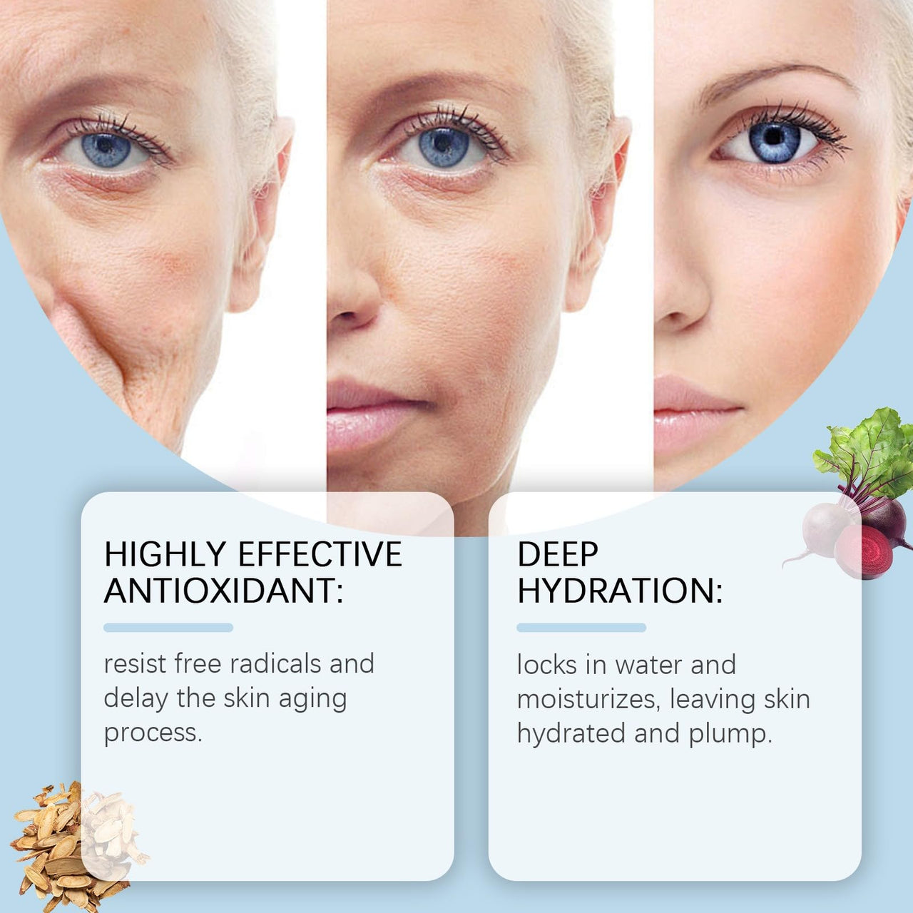 15 Hyaluronic Acid Ampoules with Peptides