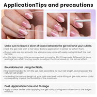 Thumbnail for Oauee Semi Cured Gel Nail Strips | Built-in Gel Top Coat | UV Light Required | Salon Quality, Easy Application and Removal (Slate Sparkle) – Premium Nail Wrap Set