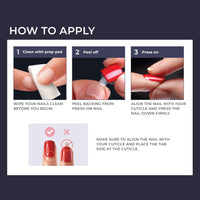Thumbnail for KISS imPRESS No Glue Mani Press On Nails, Design, 'Evanesce', Beige, Short Size, Oval Shape, Includes 30 Nails, Prep Pad, Instructions Sheet, 1 Manicure Stick, 1 Mini File