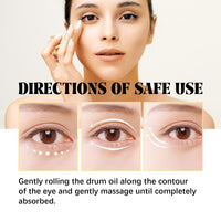 Thumbnail for Eye Roller for Puffy Eyes, Castor Oil and Frankincense Eye Roller for Dark Circles, and Wrinkles, Anti Aging Eye Serum Cream, Glass Bottle, 2 PCS
