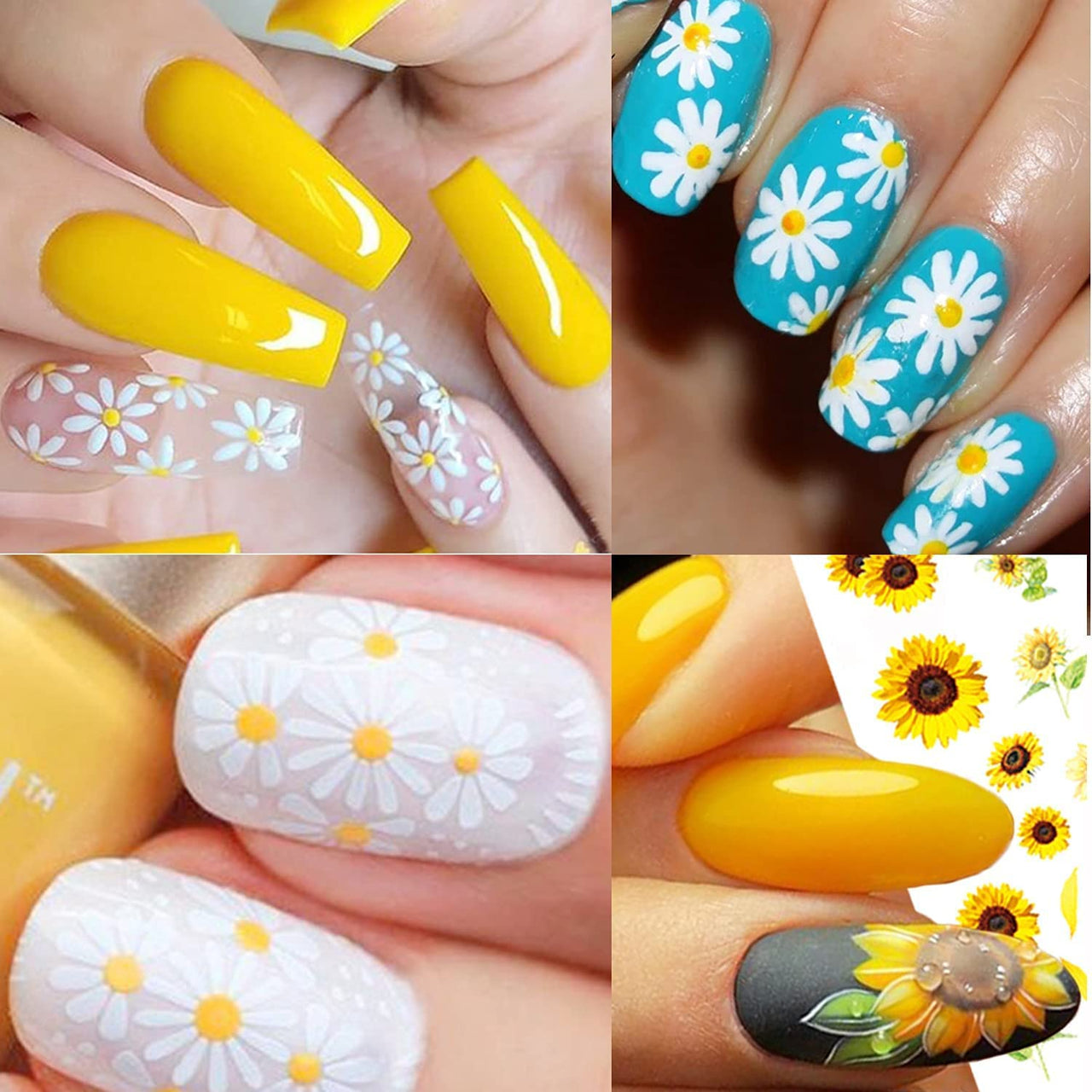 12 Sheets Flowers Nail Art Nail Nail Wraps with 8 Sheets Thanksgiving Nail Art Nail Nail Wraps