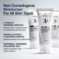 Thumbnail for ANUA 3 Ceramide Panthenol Moisture Barrier Cream, Hydrating Face Moisturizer for Normal Skin, Panthenol, Ceramide, Centella for Skin Barrier Non Comedogenic, Korean Skincare (100ml/ 3.38 fl. oz.)