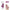 KISS imPRESS No Glue Mani Press On Nails, Color FX, 'Levels', Dark Pink, Short Size, Squoval Shape, Includes 30 Nails, Prep Pad, Instructions Sheet, 1 Manicure Stick, 1 Mini File