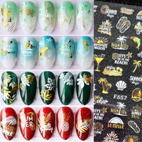 Thumbnail for Floral & Butterfly Nail Nail Nail Wraps – 20 Sheets, Colorful Flower & Butterfly Designs