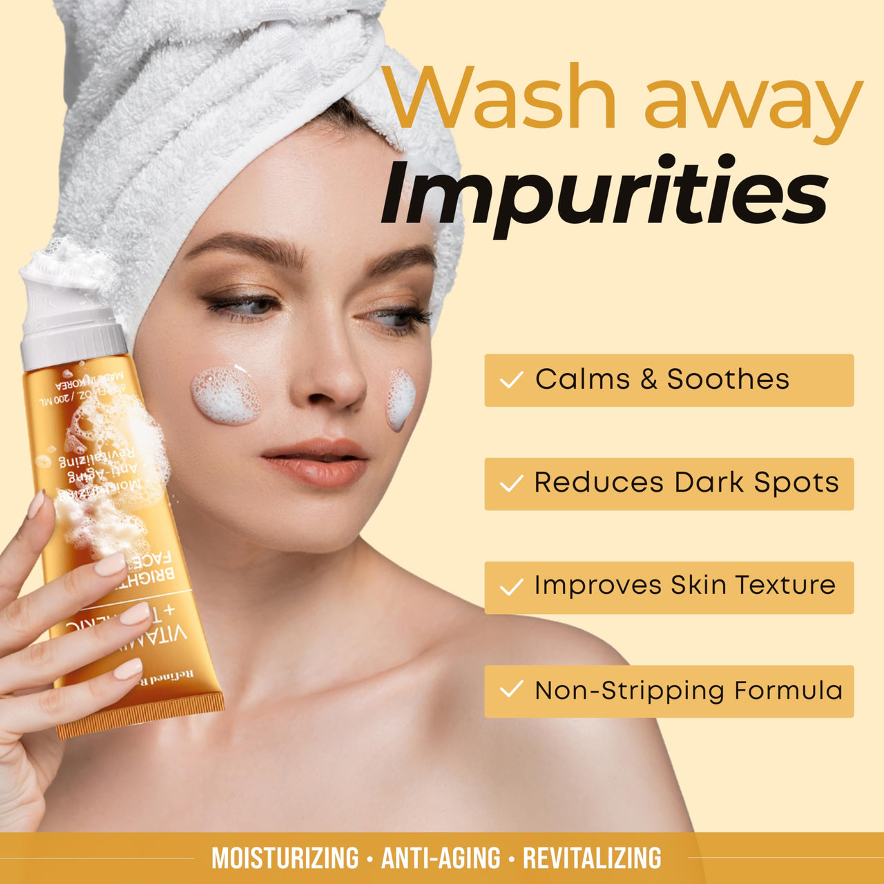 Refined Radiance Vitamin C & Turmeric Face Wash
