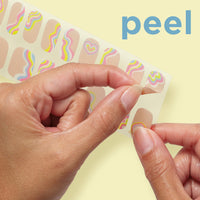 Thumbnail for Sally Hansen Salon Effects, Wall Flower, Nail Strips, No UV Light Needed, No Dry Time, Long-Lasting, Non-Damaging, No Chipping – Premium Nail Wrap Set