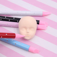Thumbnail for Nail Art Dotting Tools Silicone Dual Head UV Gel Pen Tools - Double Ended Nail Art Sculpting and Dotting Pen – Premium Nail Wrap Set