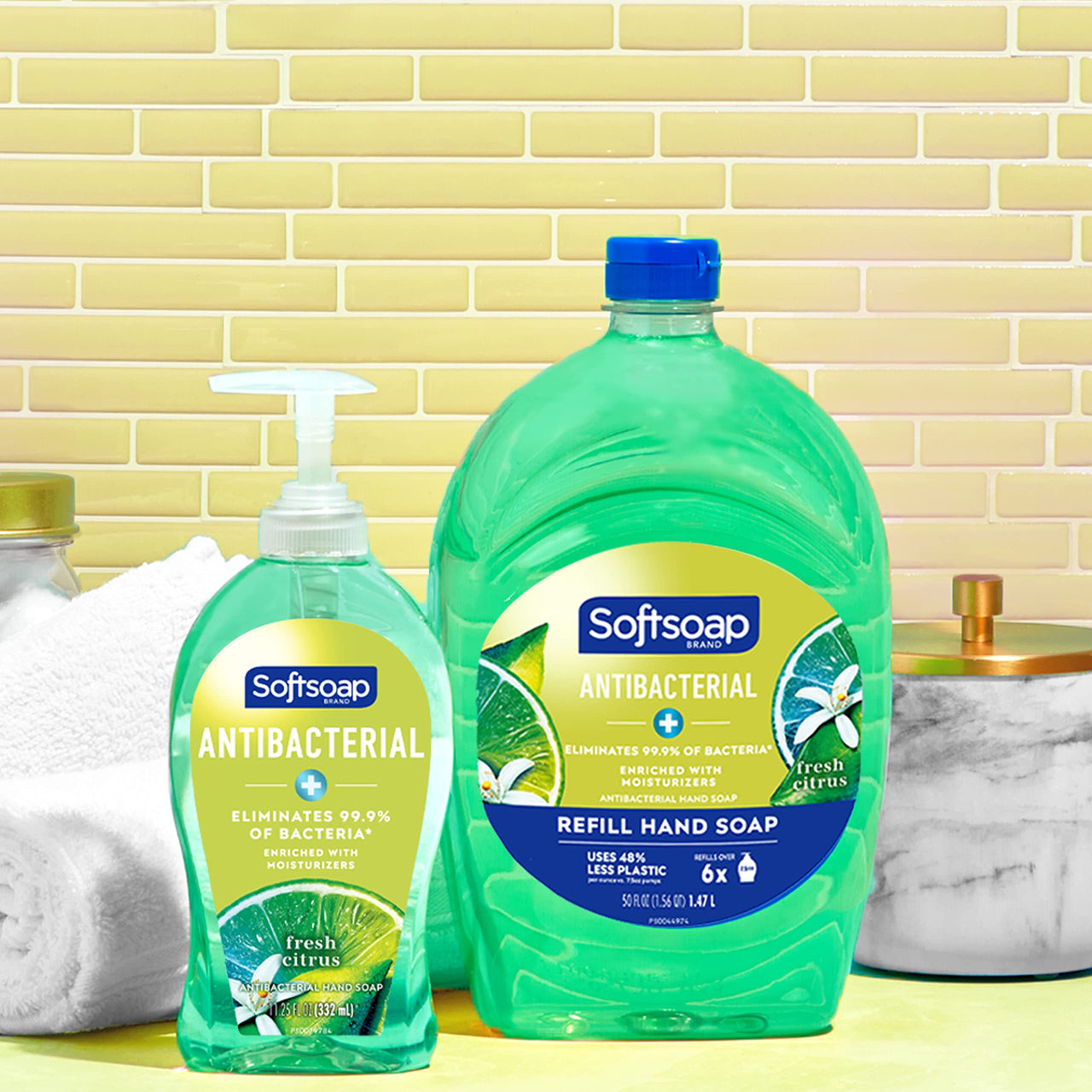 Softsoap Antibacterial Liquid Hand Soap | Fresh Citrus Scent