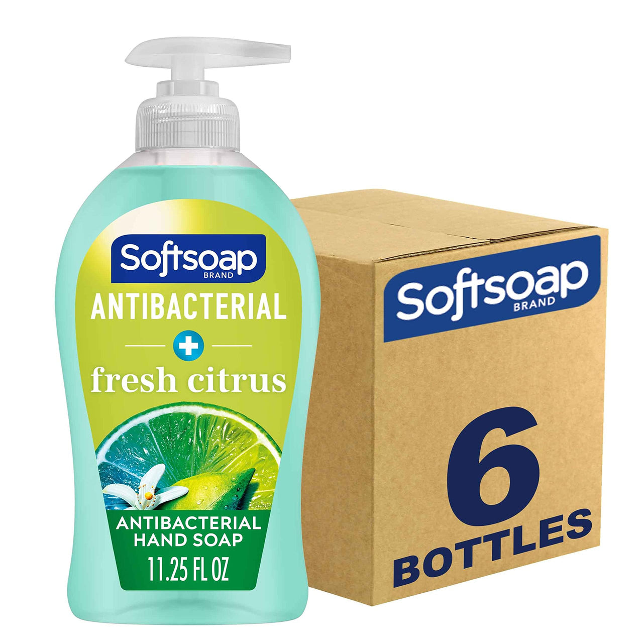 Softsoap Antibacterial Liquid Hand Soap | Fresh Citrus Scent